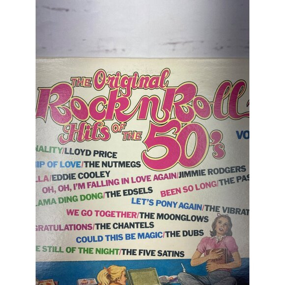 The Original Rock N' Roll Hits Of The 50's Vol. 8 (SR-59008) 1982 33rpm Comp LP - Picture 3 of 6